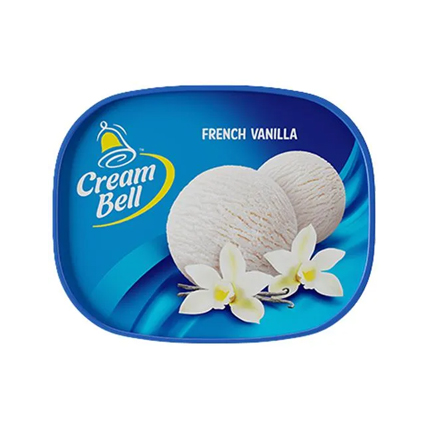 Cream Bell Ice Cream Creamy Vanilla 